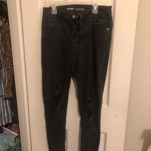 Old Navy Black Jeans - MidRise